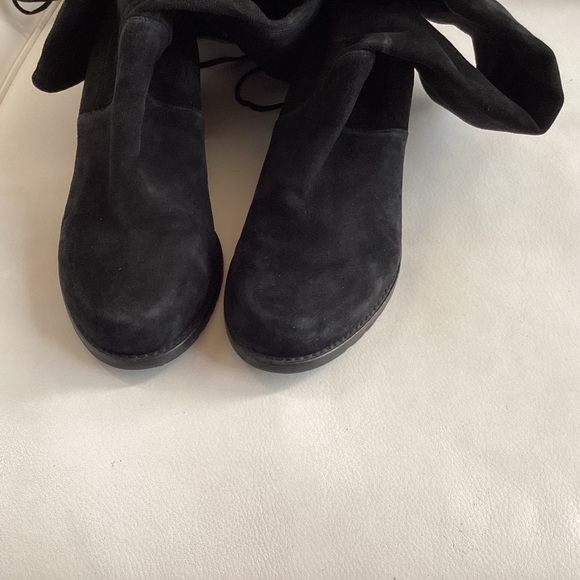 Stuart Weitzman Midland Suede Over-The-Knee Lace-Up Boots SZ 6/36 - Picture 6 of 10